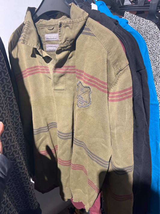 Claudio Campione Pullover Olivgrün Gr.: XL