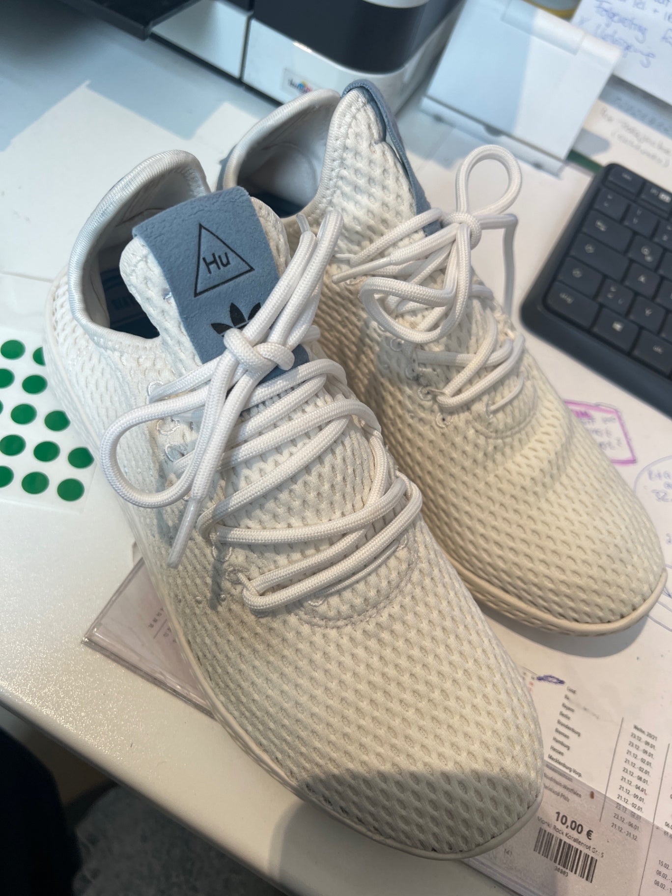 Adidas Sportschuhe Elfenbein/Creme Gr.: 38,5