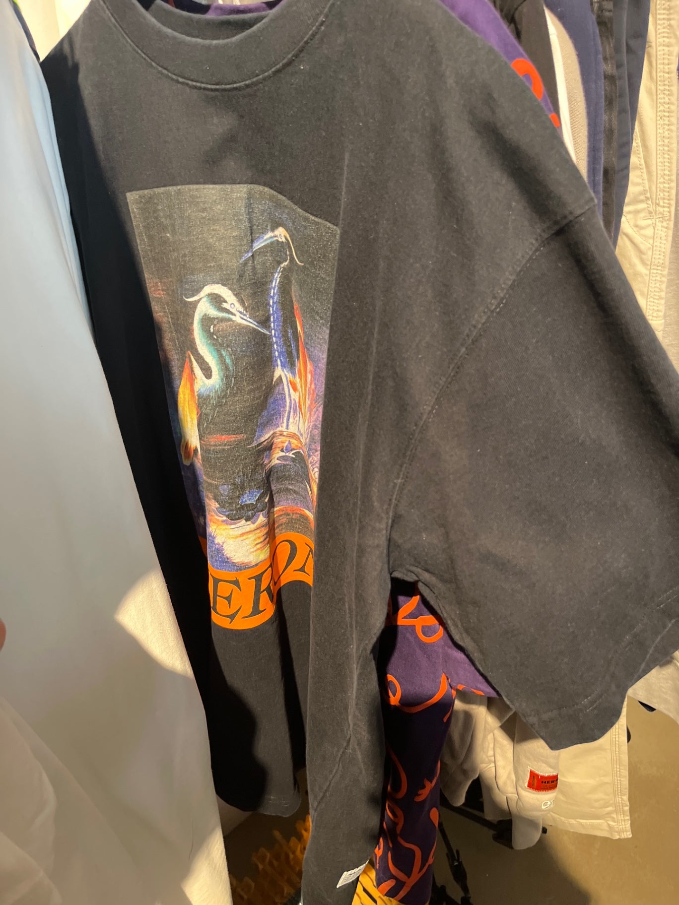 Heron Preston T-Shirt Schwarz Gr.: L