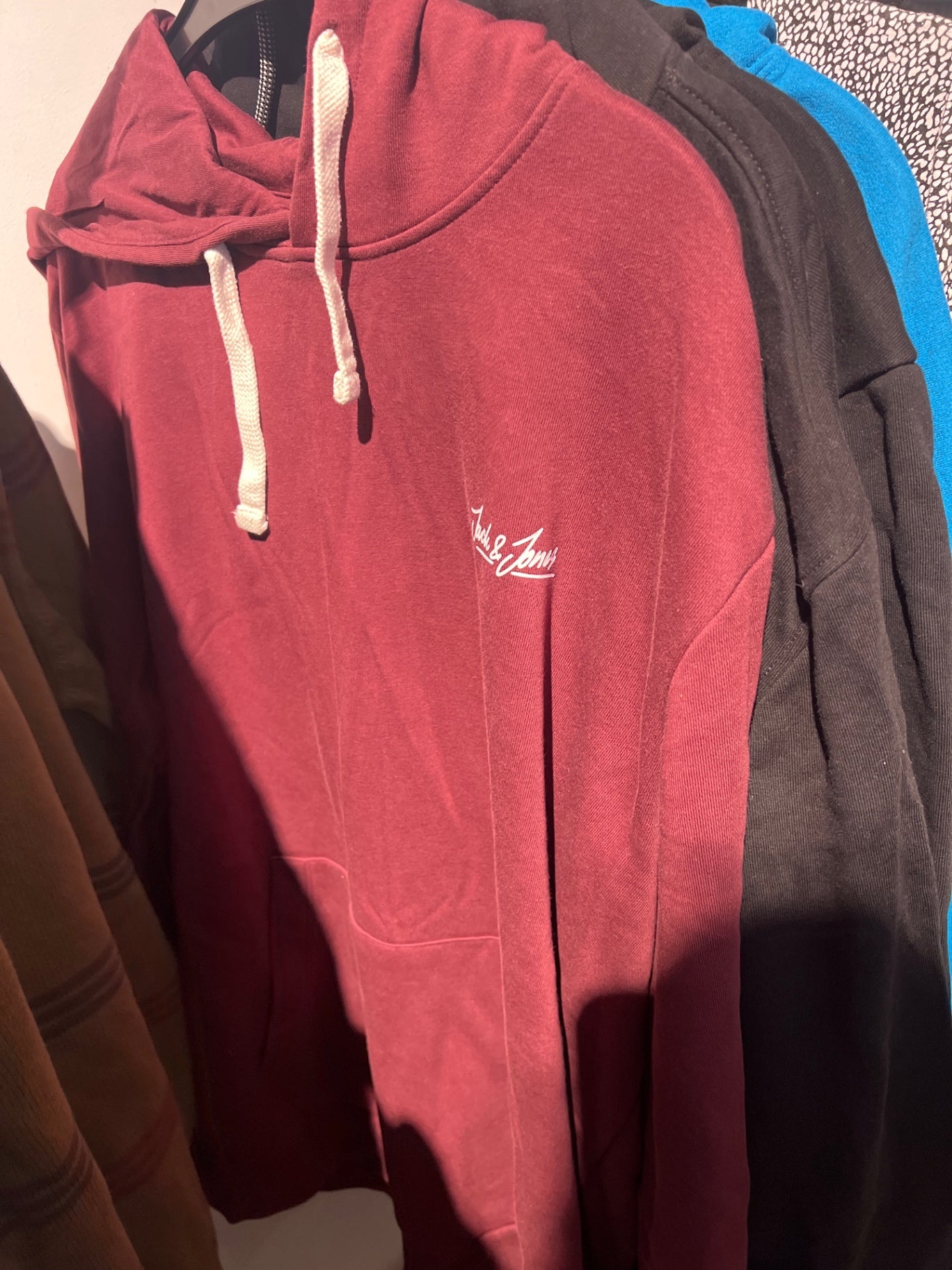 Jack Jones  Hoodie Rot Gr.: X