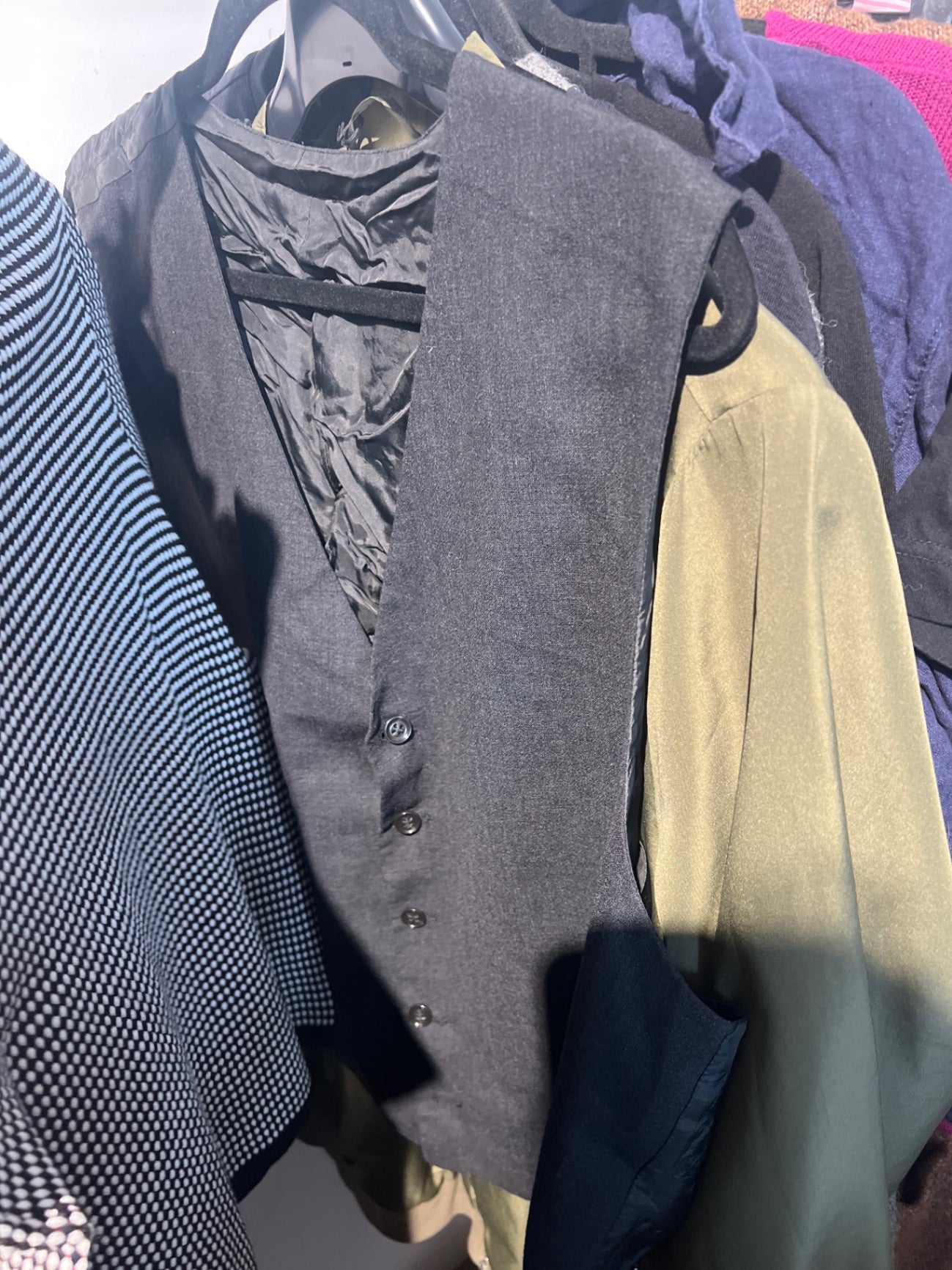 Weste Dunkelgrau Gr.: XXL