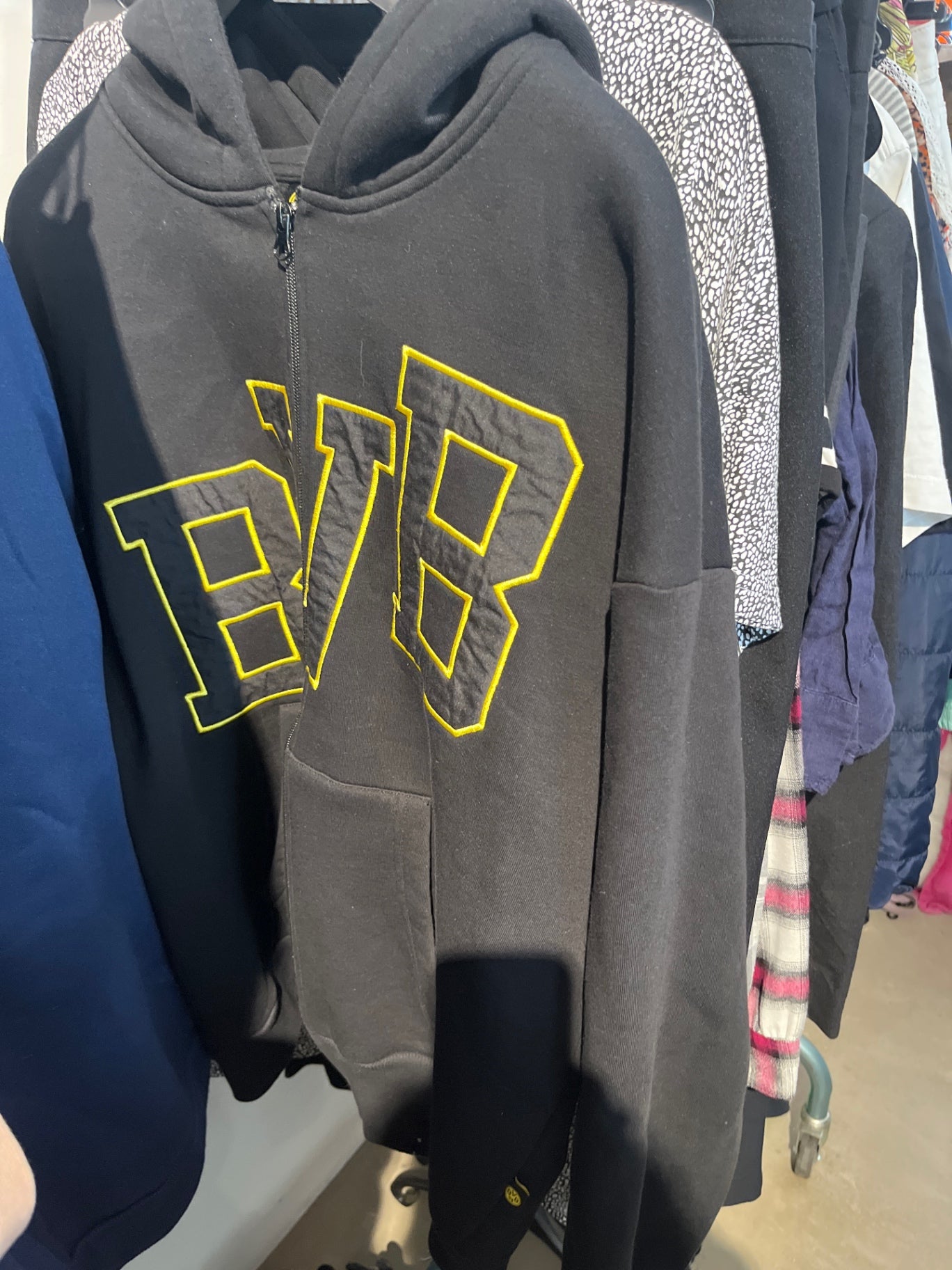 BVB Sweatjacke Schwarz Gr.: XL