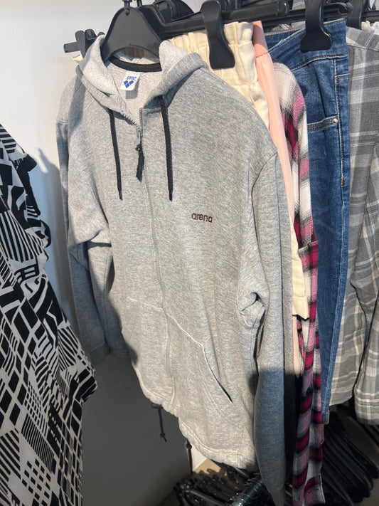 arena Hoodie Grau Gr.: M