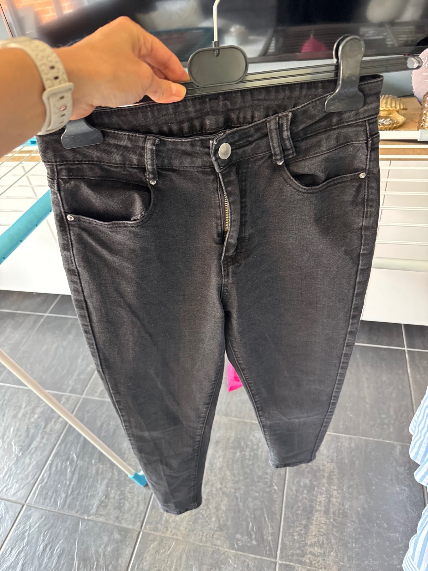 Jeans Schwarz Gr.: 40