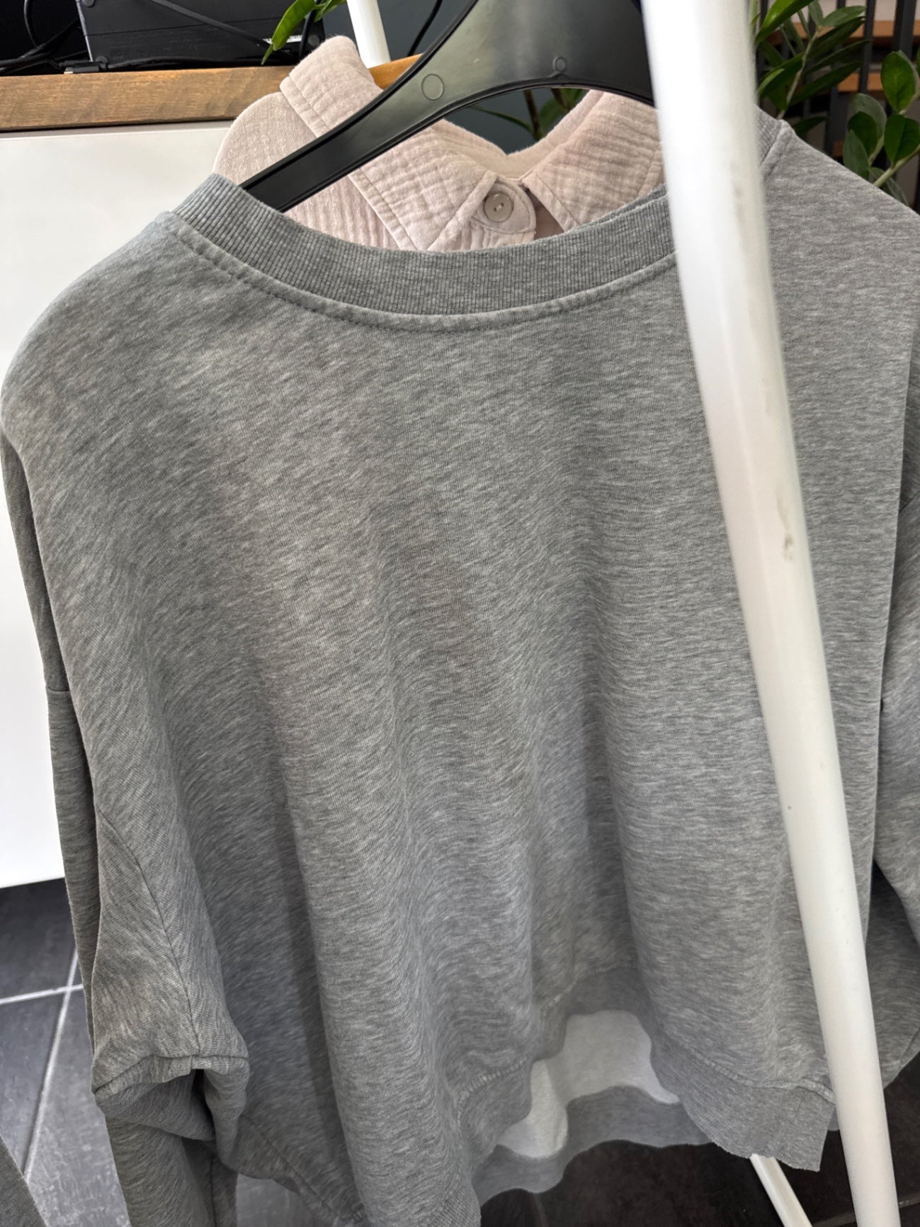 B-Ware, Bündchen,H&M Sweater Grau Gr.: S