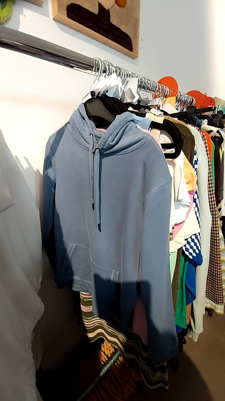 B&C Collection Hoodie Blau Gr.: L
