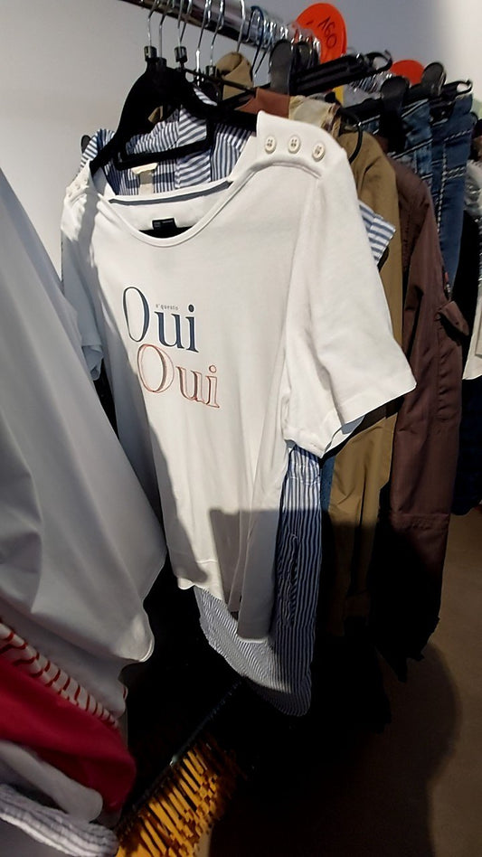 Squesto T-Shirt Weiß Gr.: L