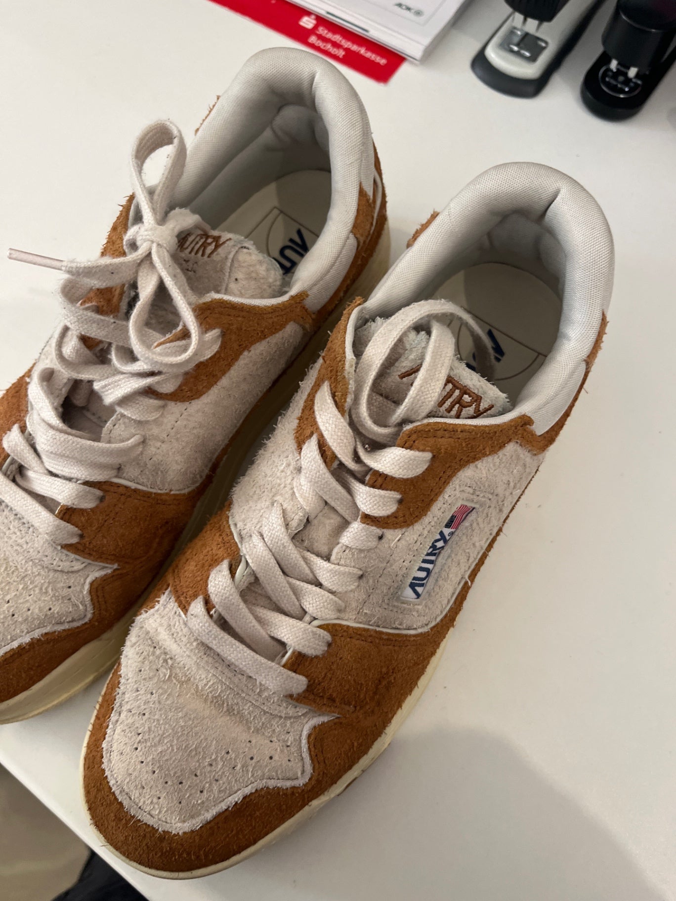 Autry Sneaker Beige, Braun Gr.: 41