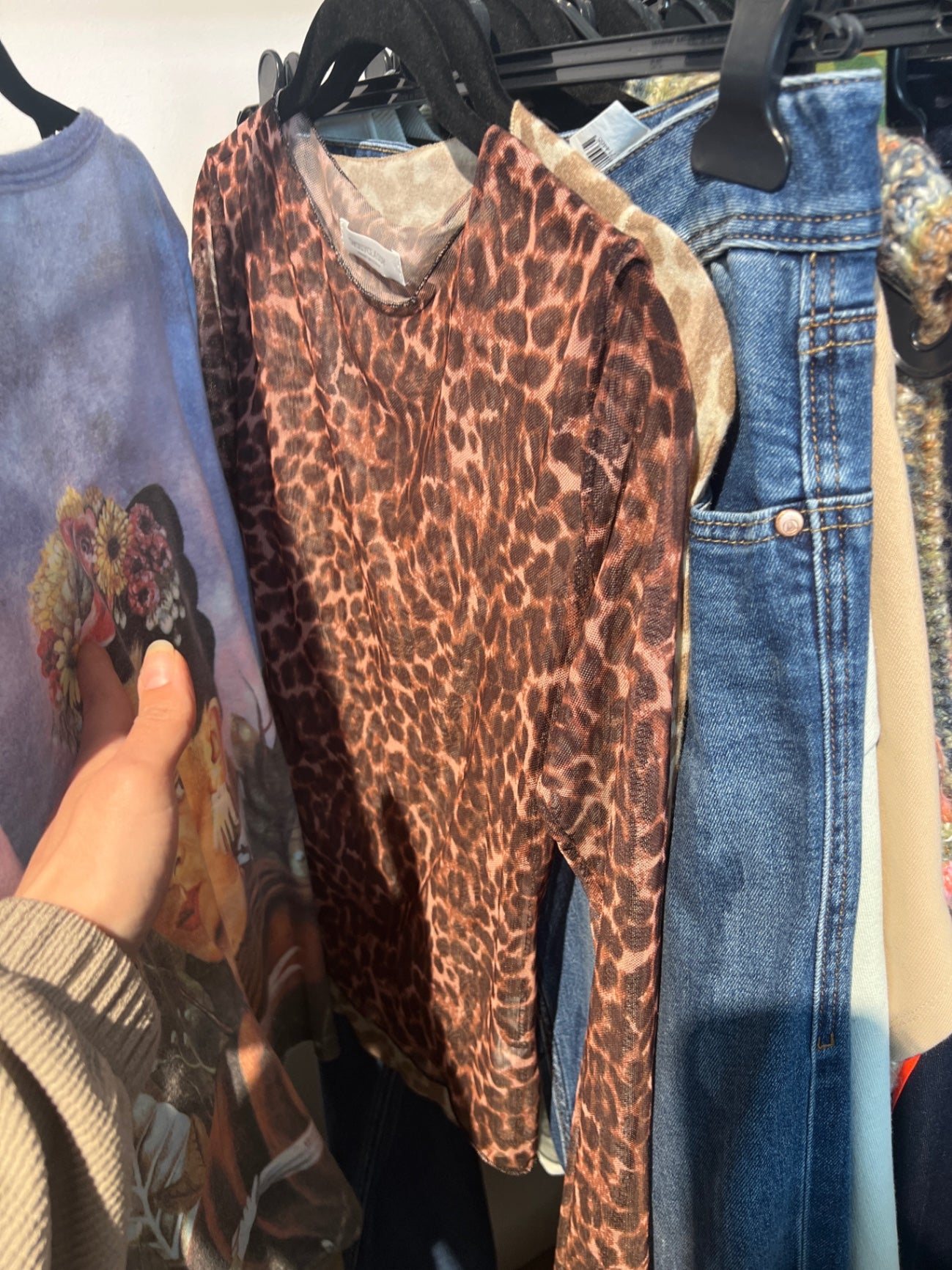 Sassy Classy Langarmshirt Leo Gr.: M