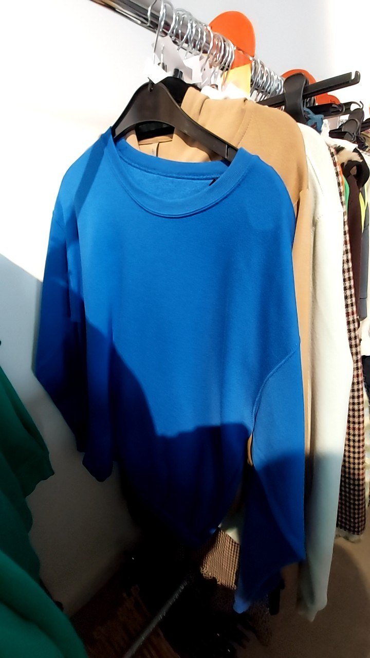 B&C Collection Pullover Blau Gr.: L