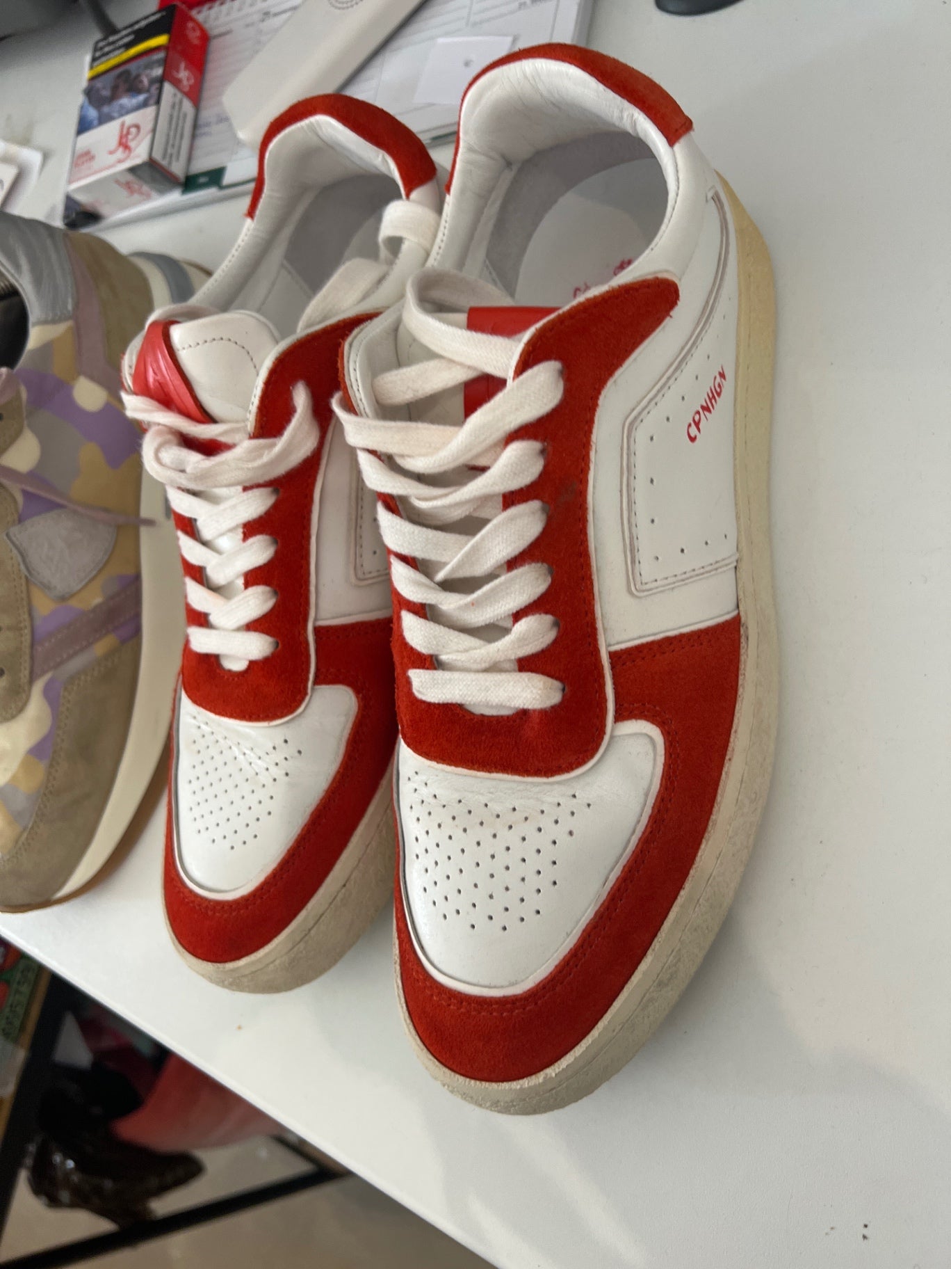 CPHGN Schuhe Rot und Weiß Gr.: 42