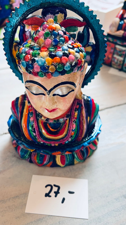 UPCYCLING Holzdeko Buddha
