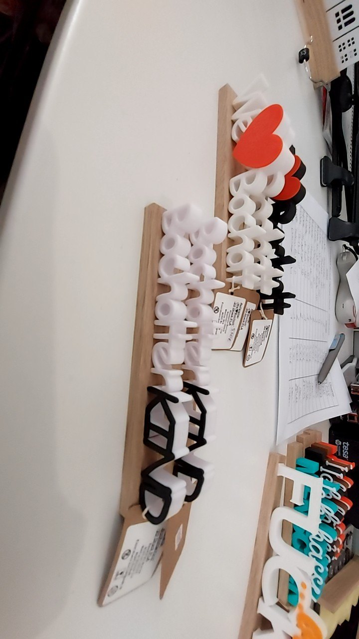 EINZELSTÜCK 3D Aufsteller "Bocholt"