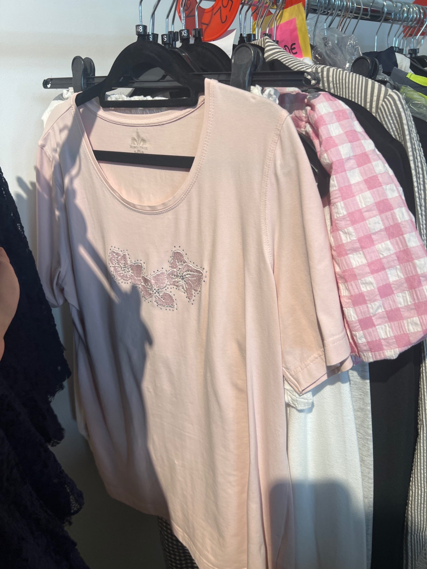 Marco Pecci T-Shirt Hellrosa Gr.: 48