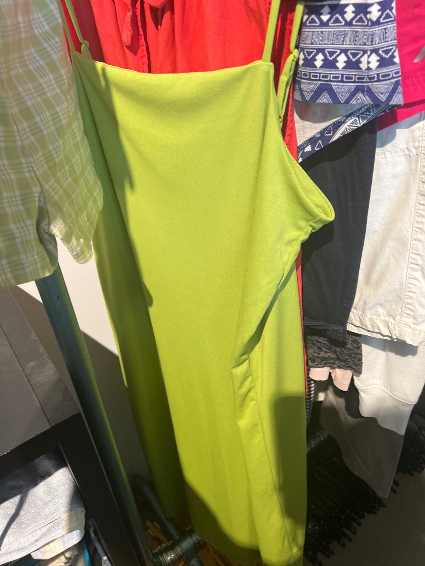 H&M Kleid Hellgrün Gr.: L