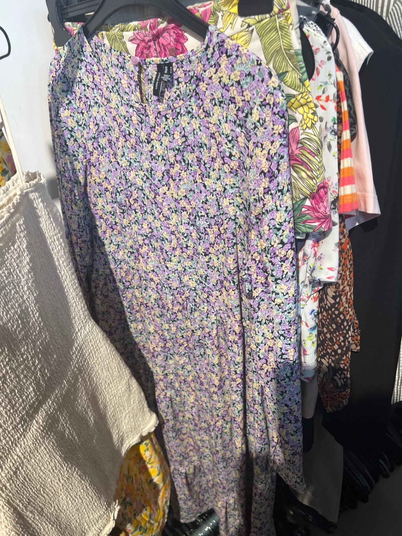 Vero Moda Blusenkleid Violett Gr.: S