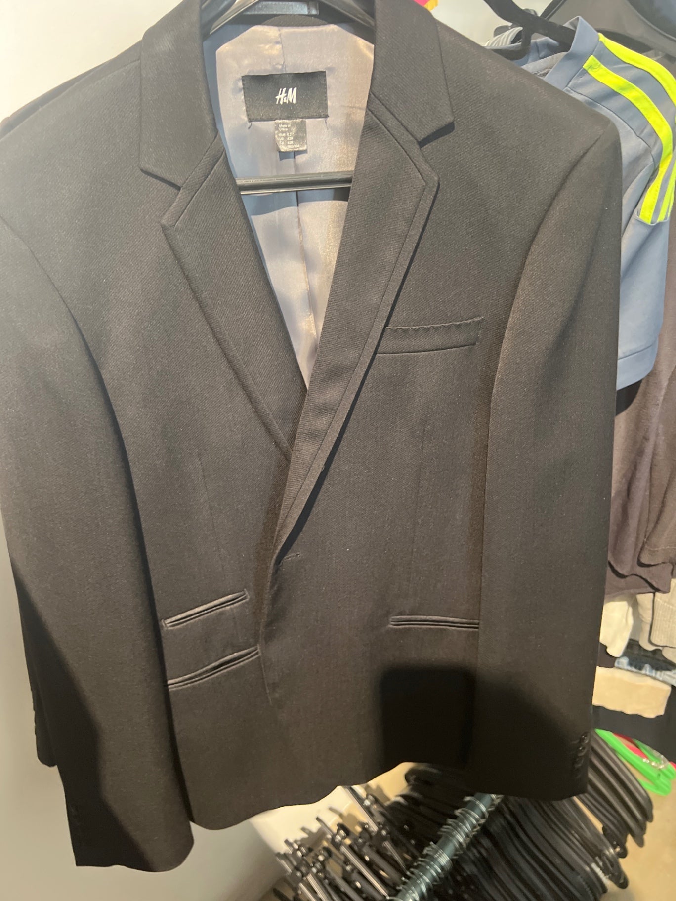 H&M Sakko Schwarz Gr.: