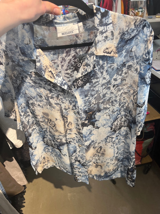 Bexleys Bluse Blau Gr.: XXL