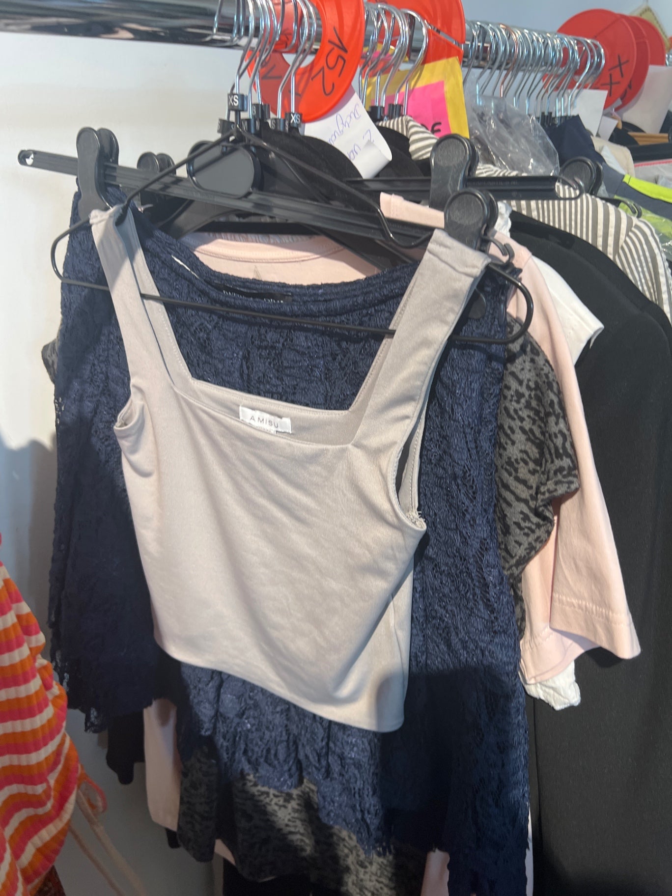 AMISU Top Grau Gr.: XS