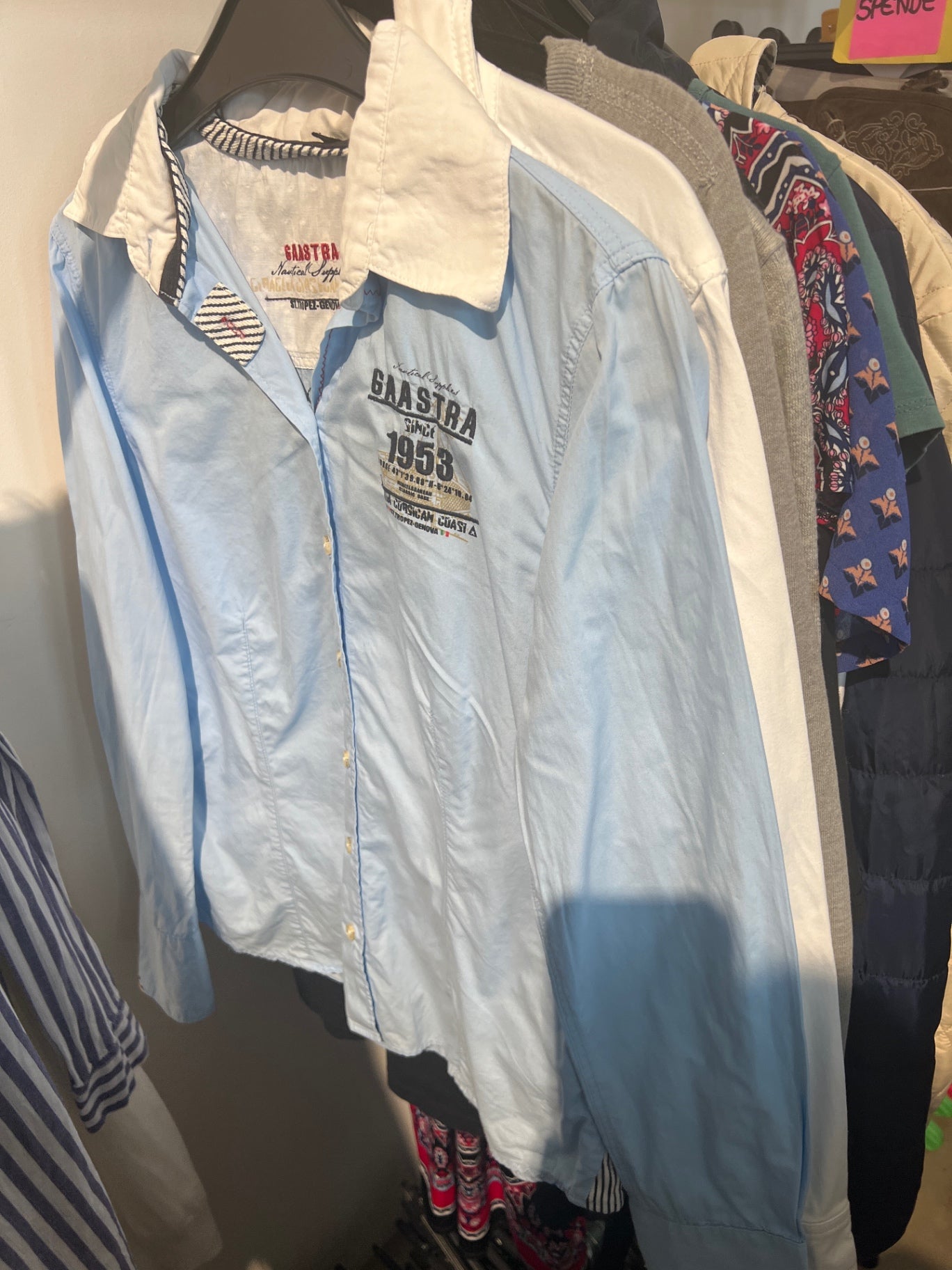 Gaastra Hemd Hellblau Gr.: M