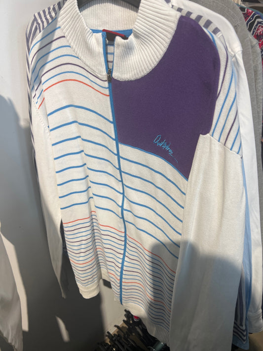 Quiksilver Jacke Weiß, Lila, Rot, Blau Gr.: XXL