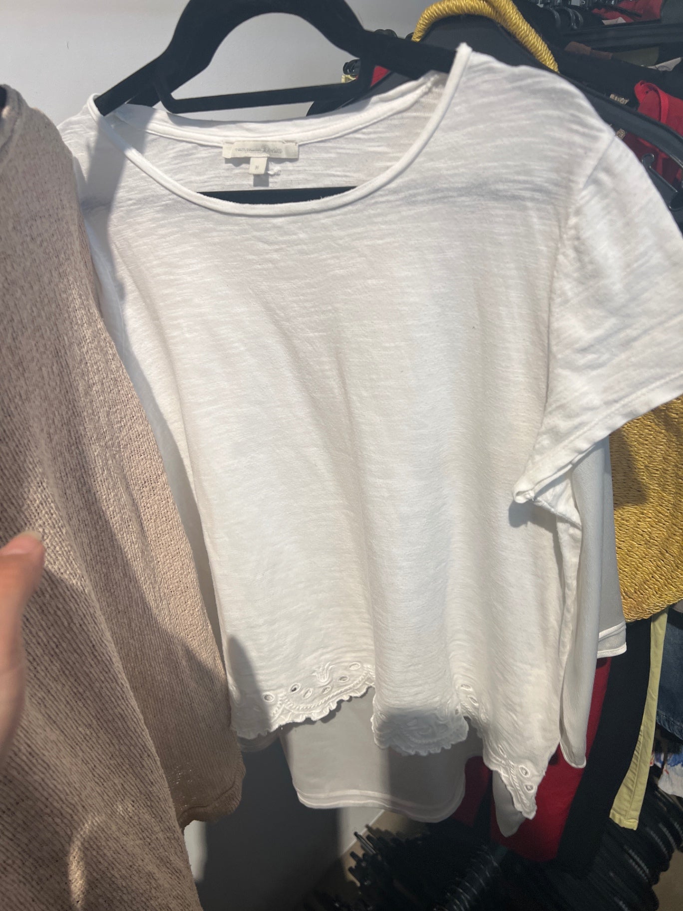 Tom Tailor T-Shirt Weiß Gr.: M