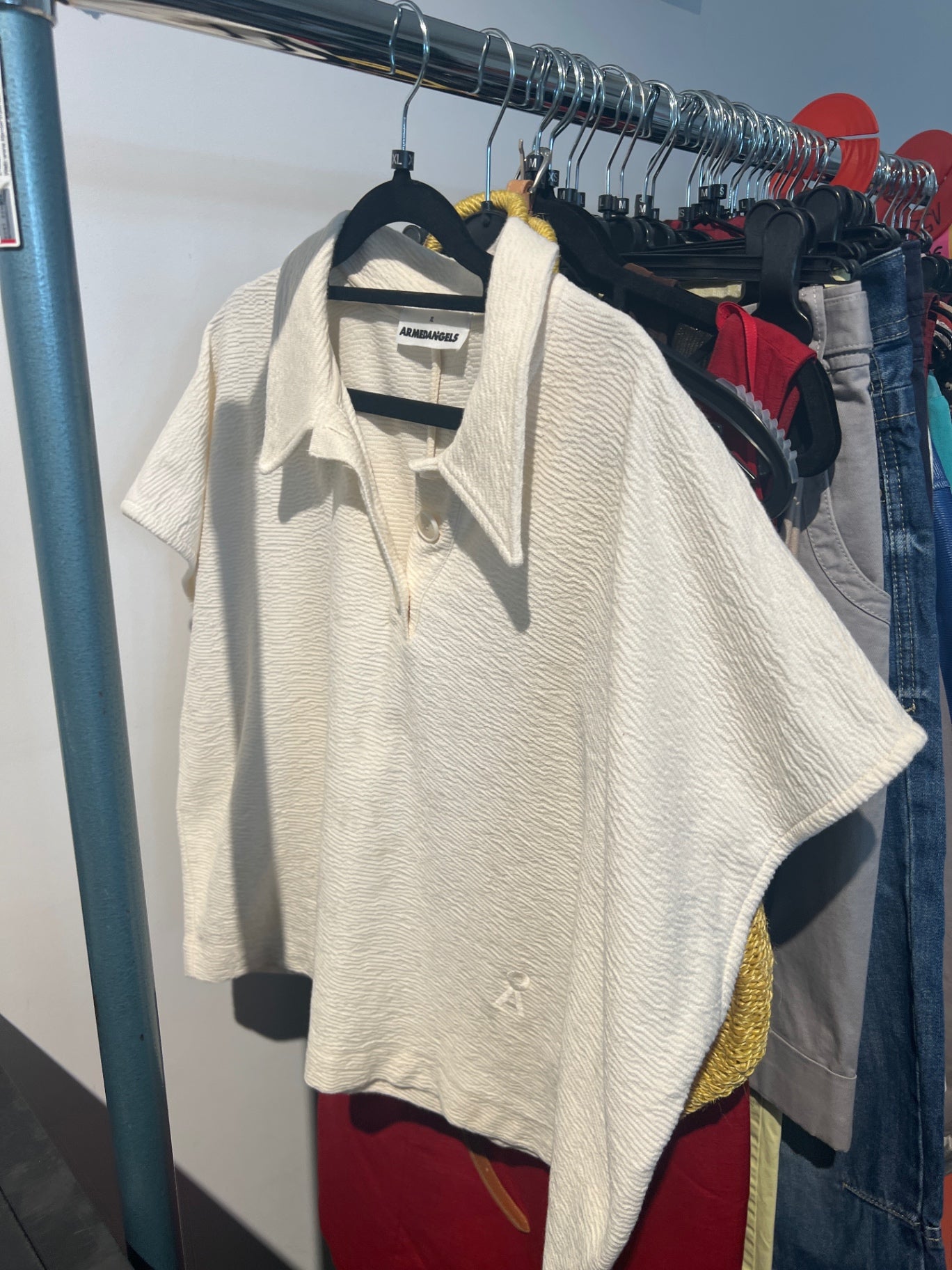 ARMEDANGELS T-Shirt Cremeweiß Gr.: XL