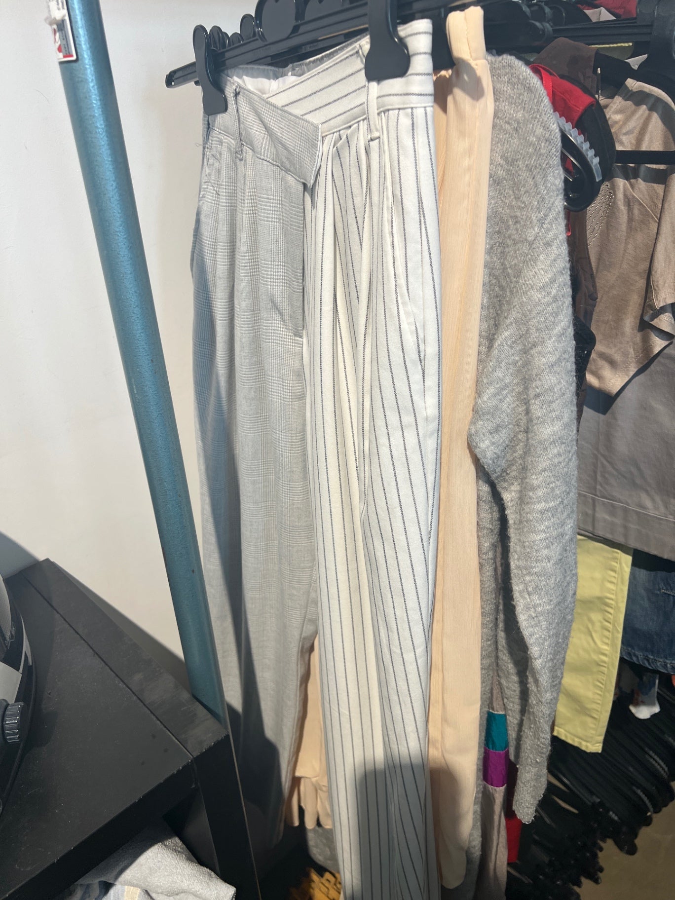Bershka Hose Weiß Gr.: S