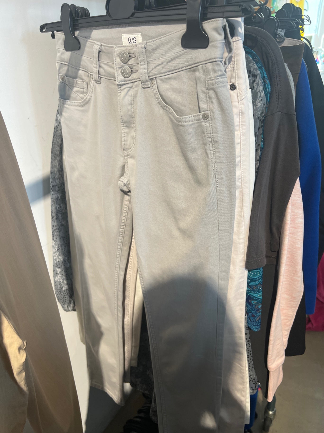 QS Jeans Hellgrau Gr.: XS