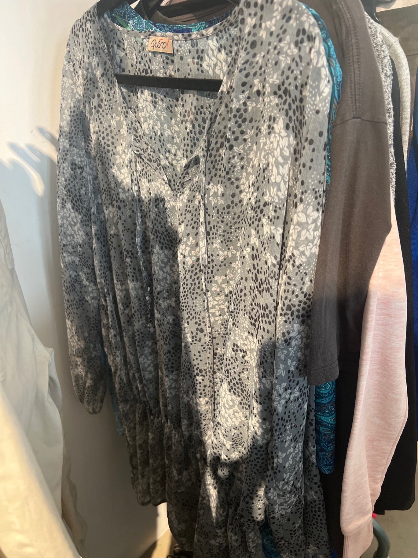 Qiero Bluse Grau Gr.: XL