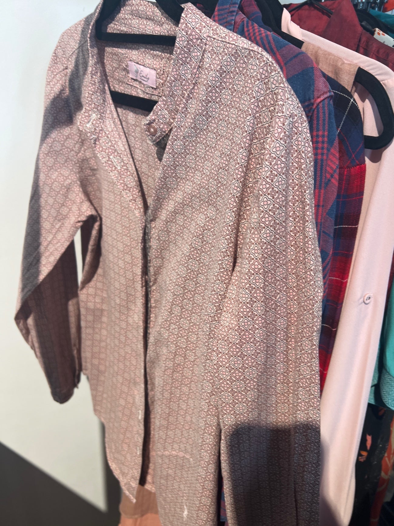 Emily van den Bergh Bluse Rosa Gr.: M