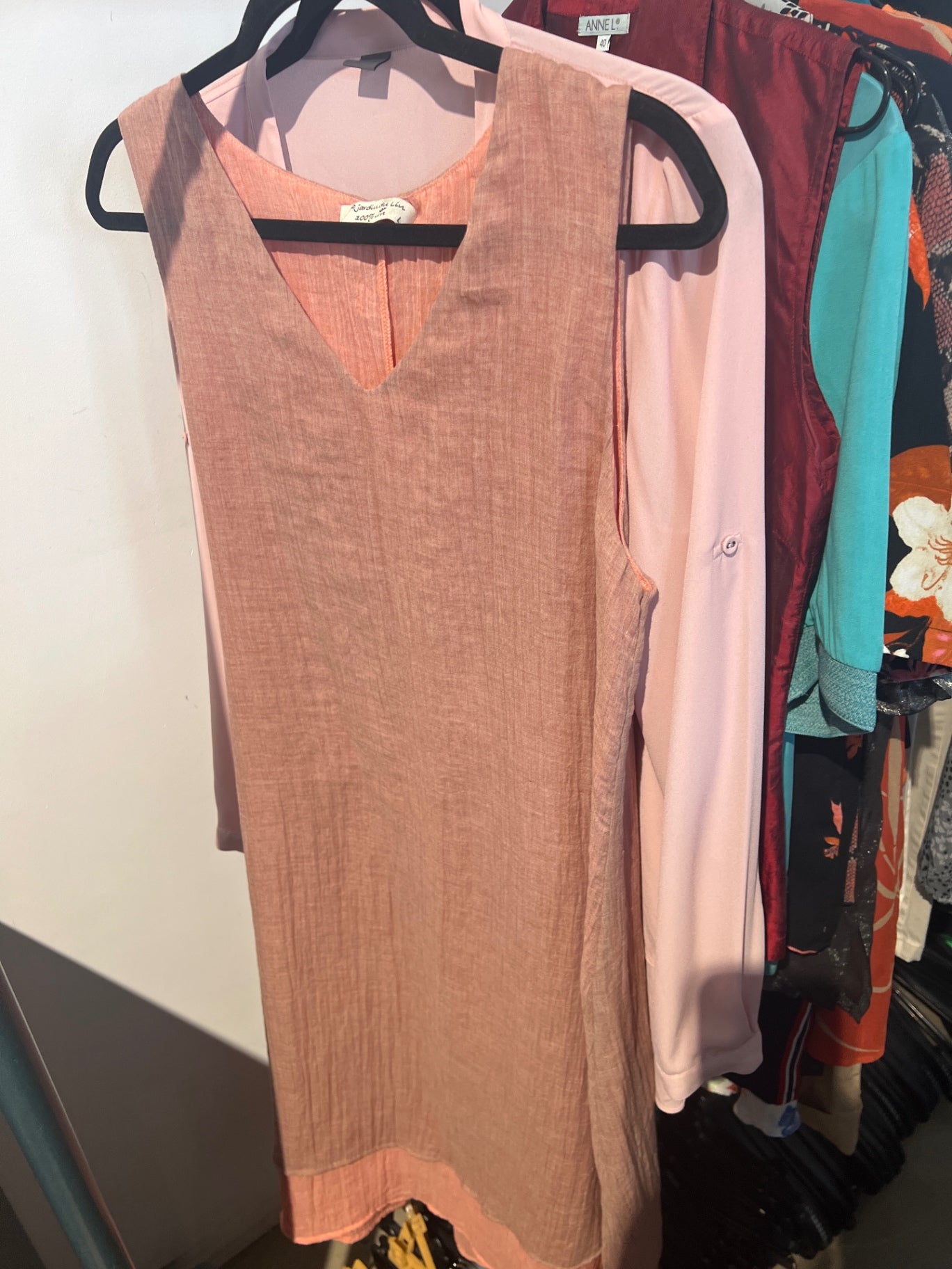 Le Jardin du Lin Kleid Pfirsich Gr.: L