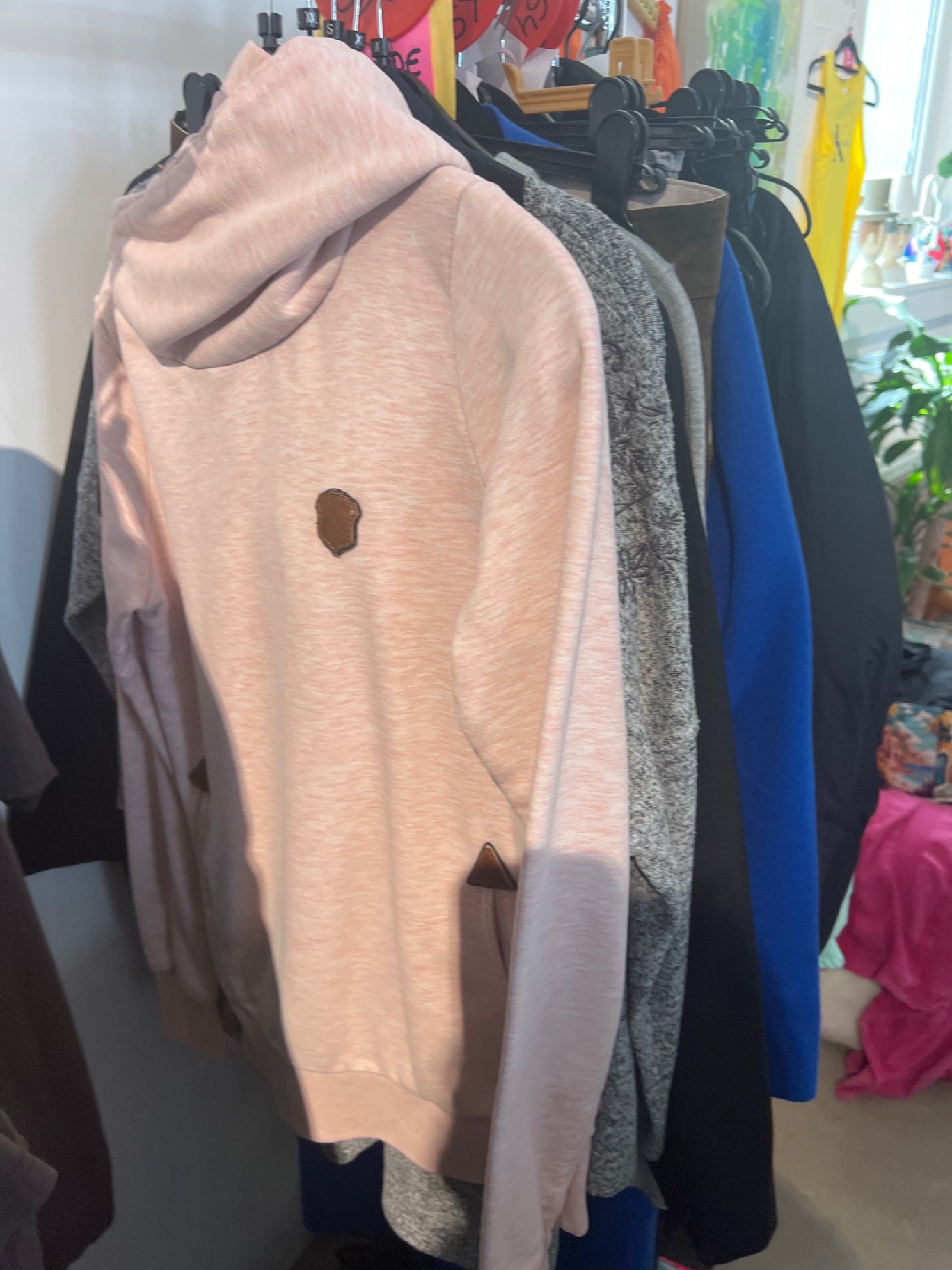 Naketano Hoodie Hellrosa Gr.: M