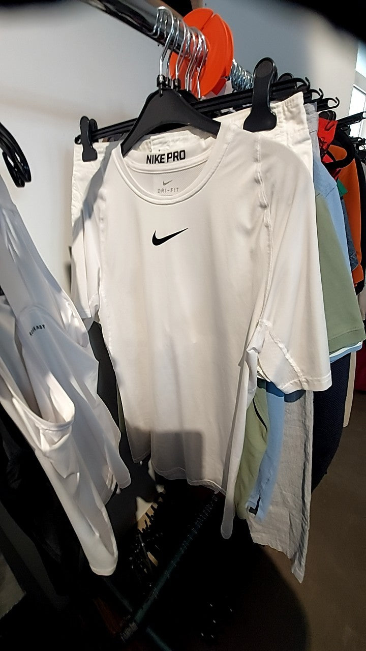Nike Pro Sportshirt Weiß Gr.: XL