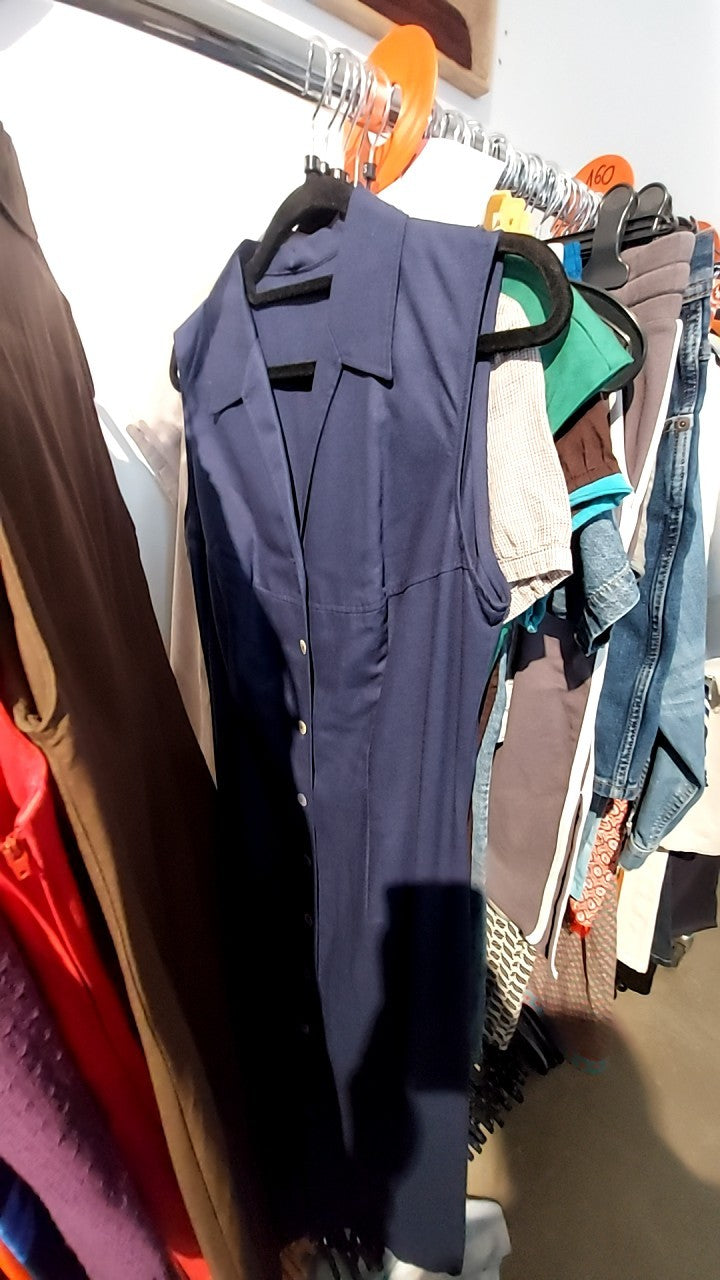 Lalique Kleid Dunkelblau Gr.: S