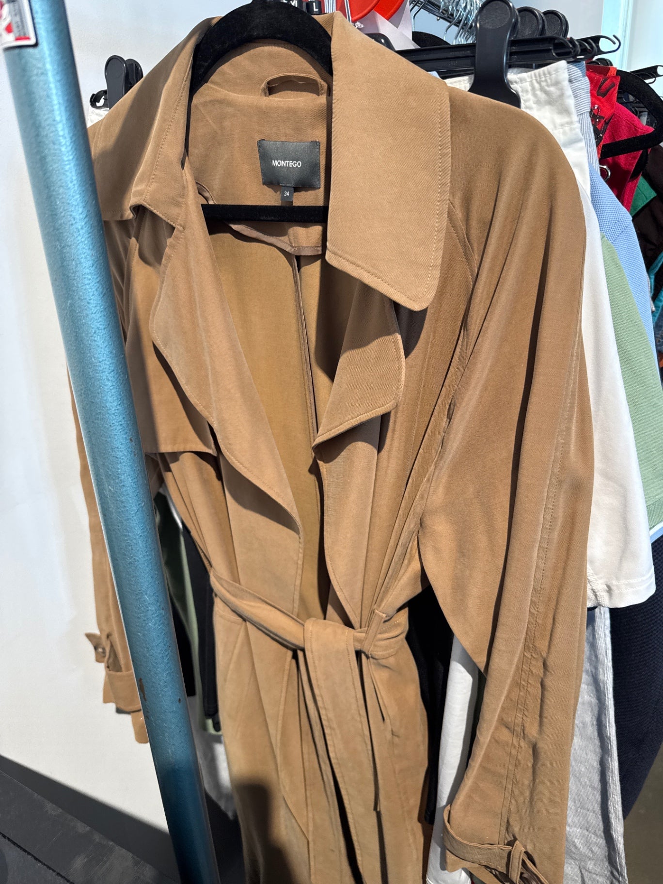 MONTEGO Trench Beige Gr.: 34