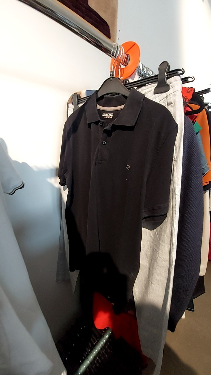 SELECTED HOMME Poloshirt schwarz Gr.: XL