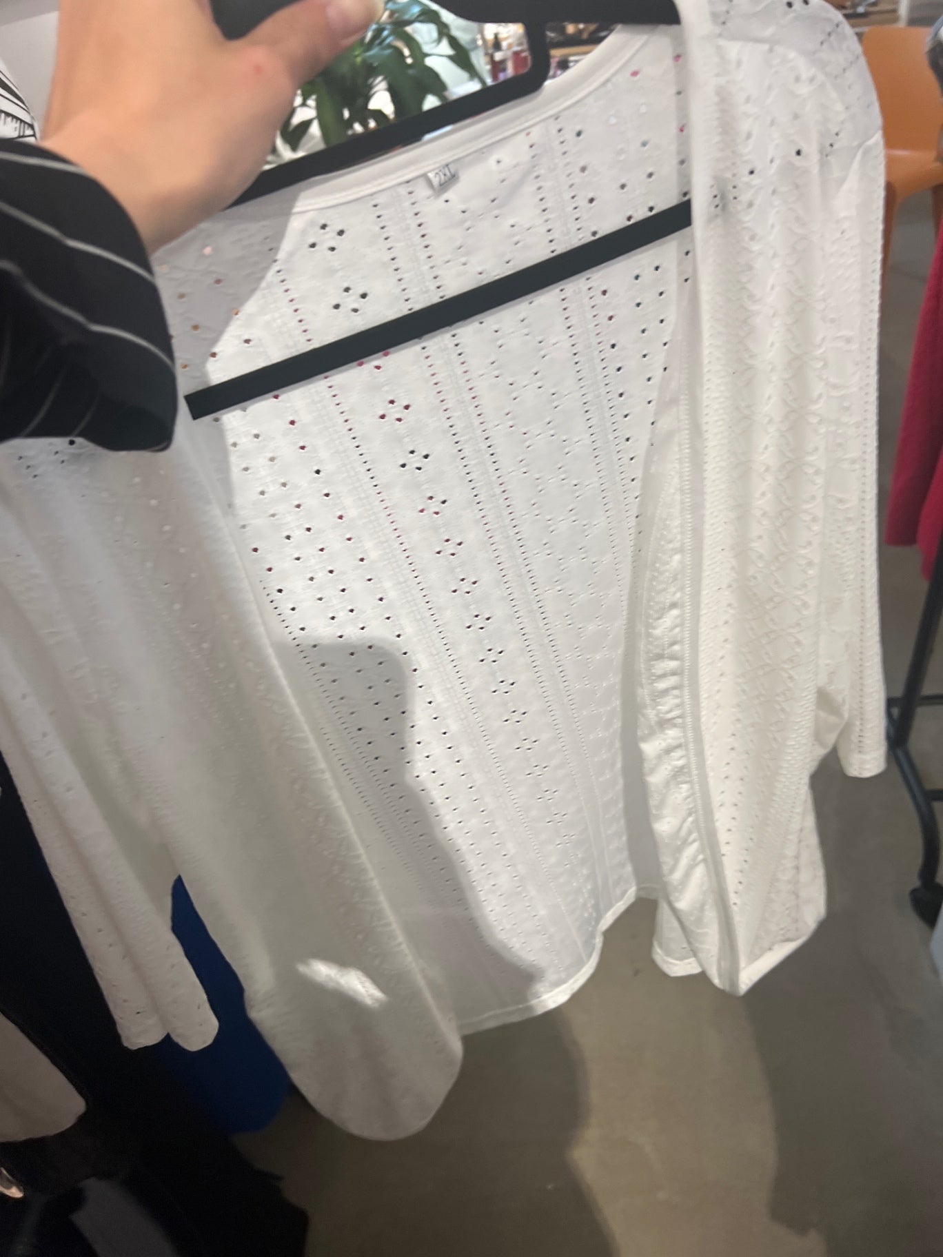 Jäckchen Weiß Gr.: XXL
