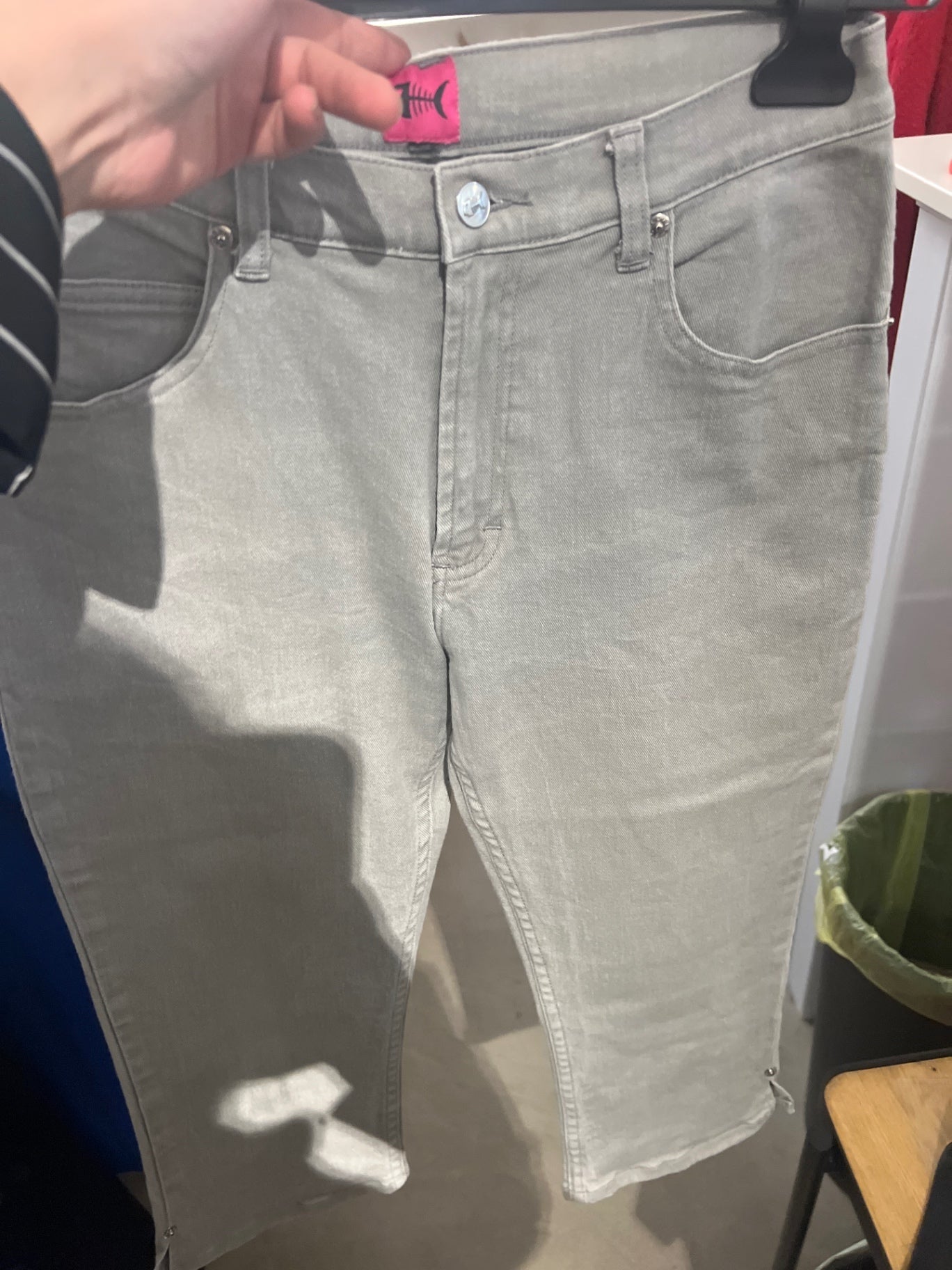 Fishbone Jeans Hellgrau Gr.: M