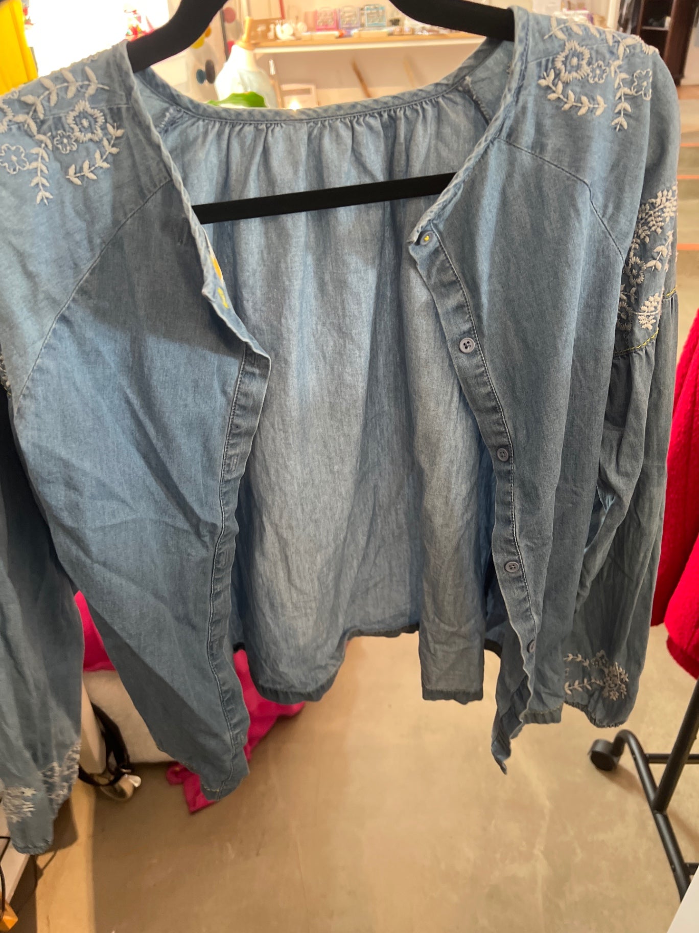 Boden Bluse Blau Gr.: XXS