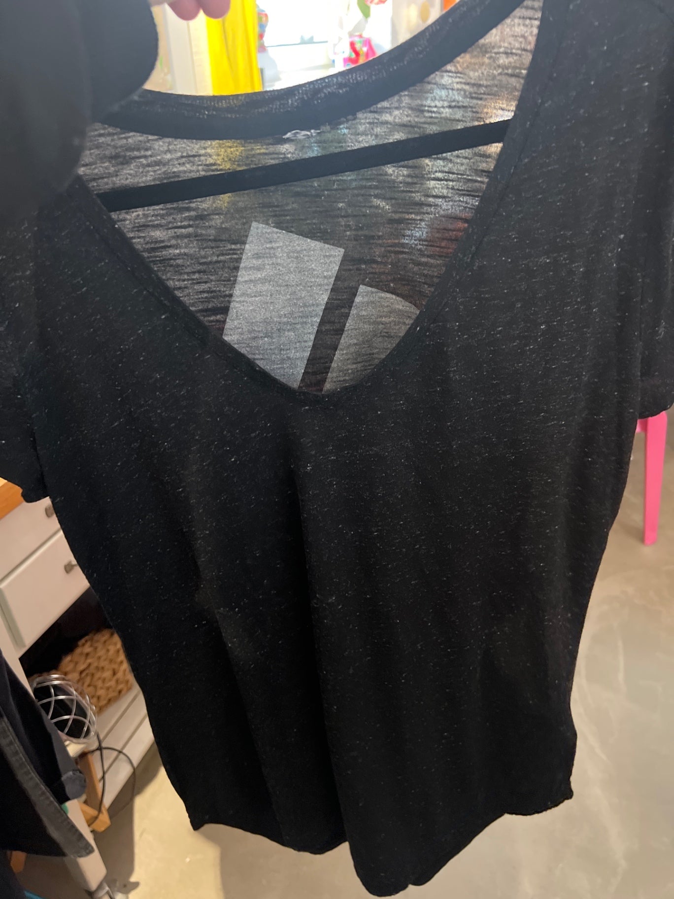 Adidas T-Shirt Schwarz Gr.: M