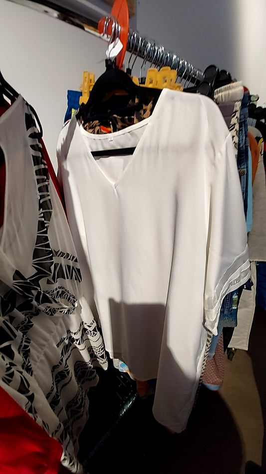 T-Shirt Weiß Gr.: XXXL