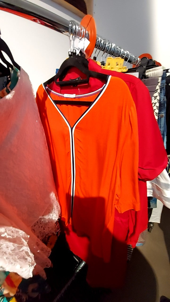 CECIL T-Shirt Orange Gr.: XL
