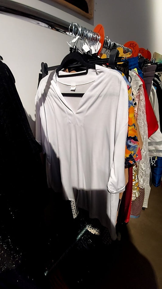 T-Shirt Weiss Gr.: XXXL