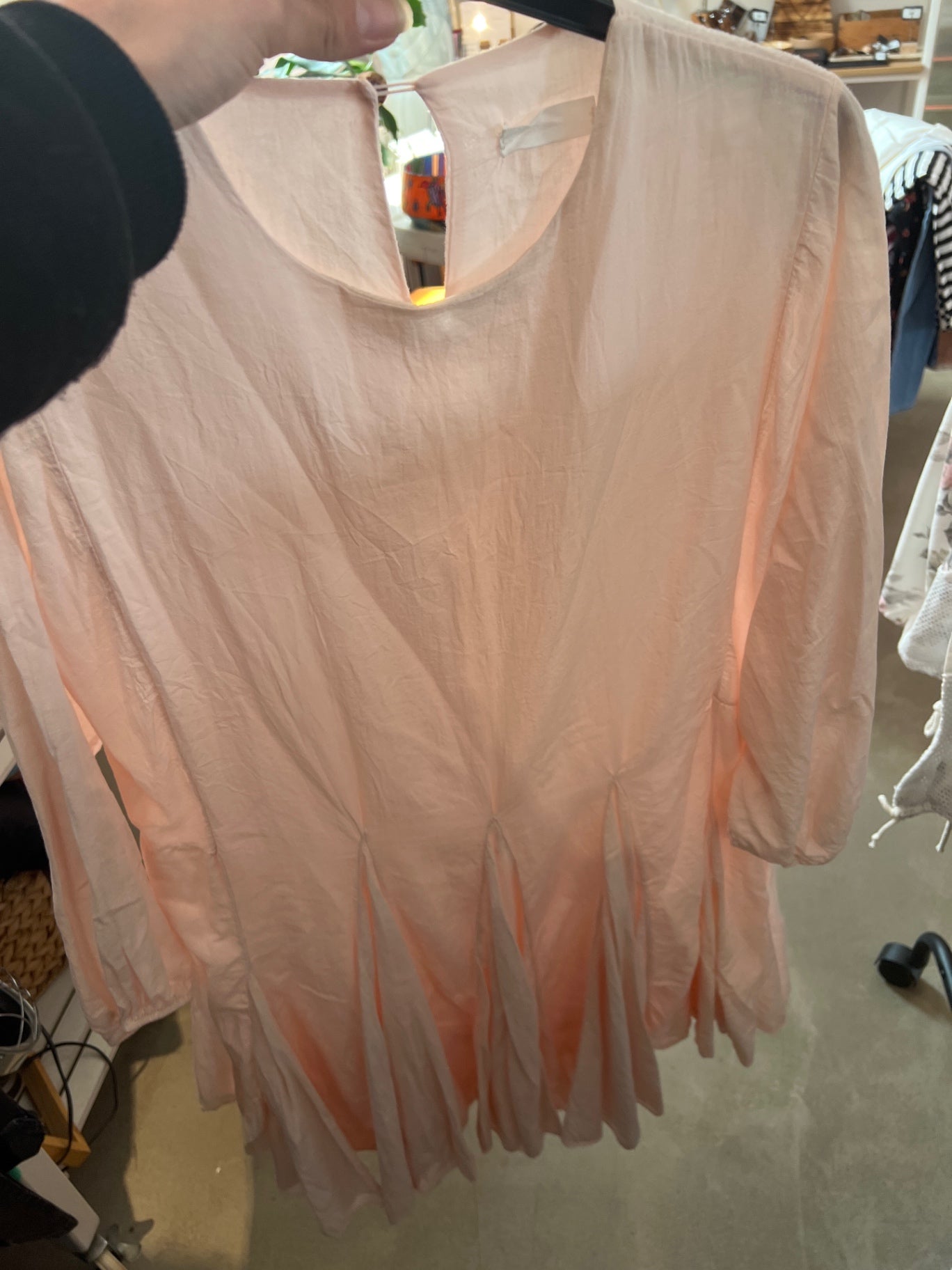 Kleid Pfirsich Gr.: XS