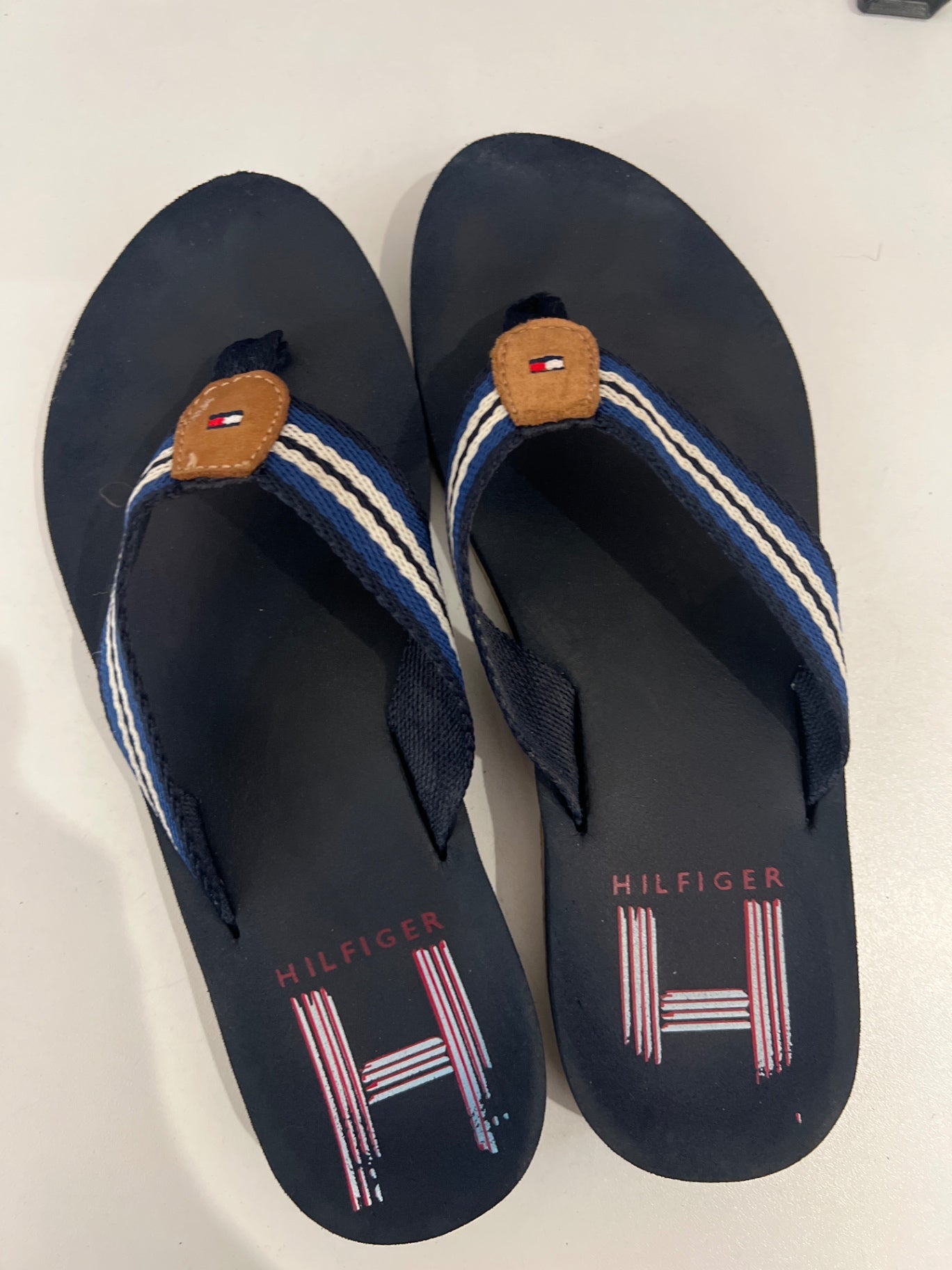 Hilfiger Flip-Flops Dunkelblau Gr.: 39/40