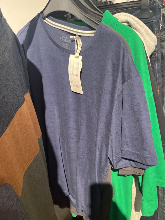 s.Oliver T-Shirt Blau Gr.: L