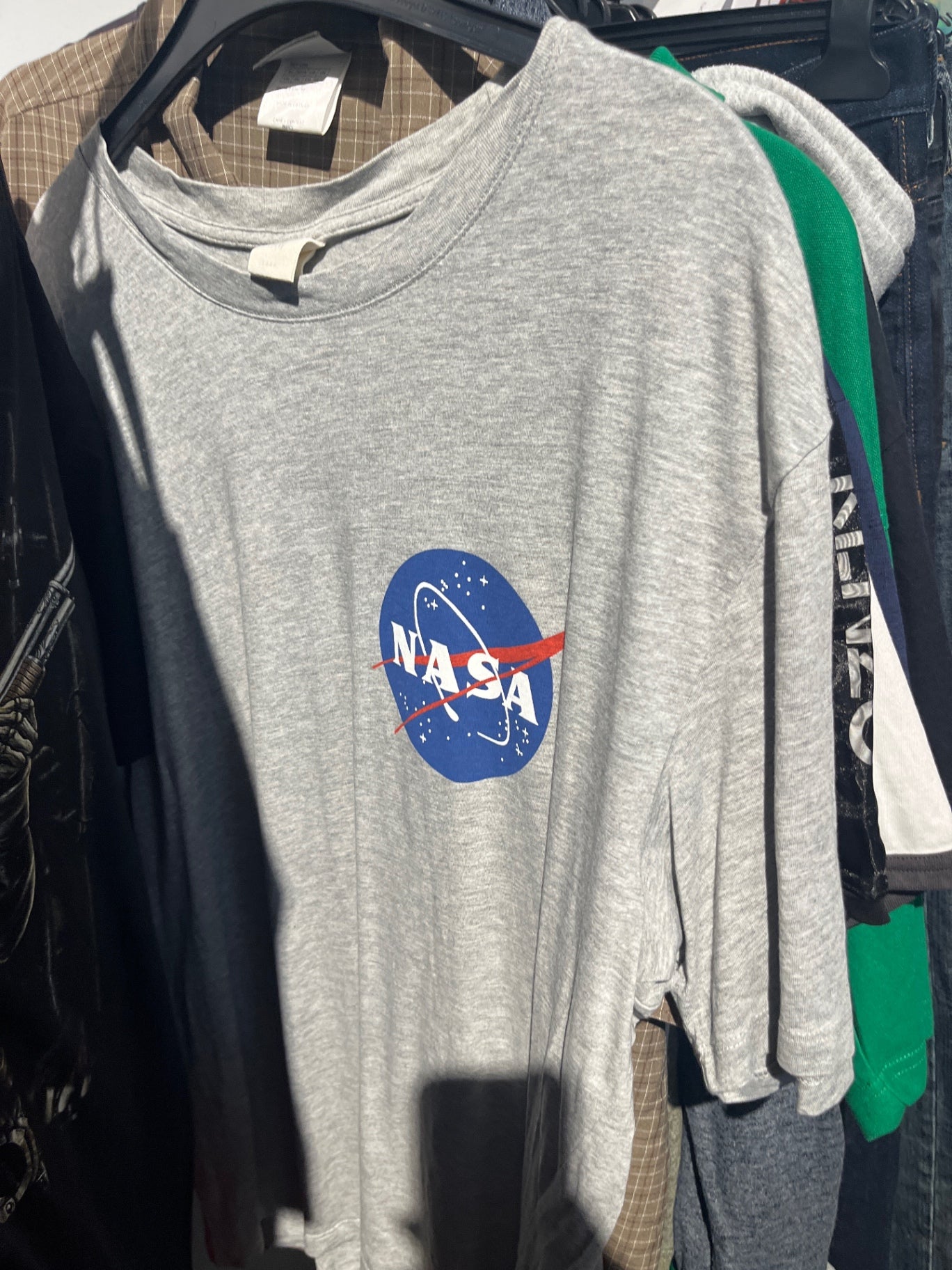 NASA T-Shirt Grau Gr.: XL