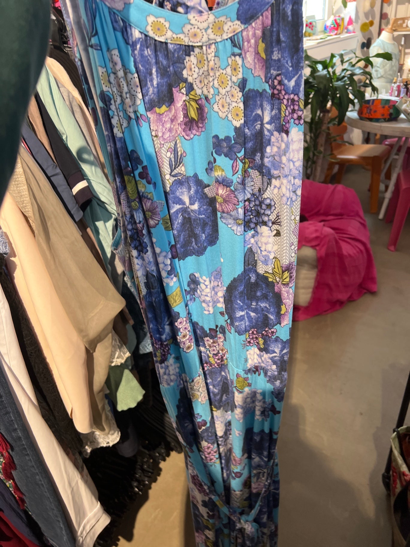 Rainbow Kleid Blau Gr.: 48