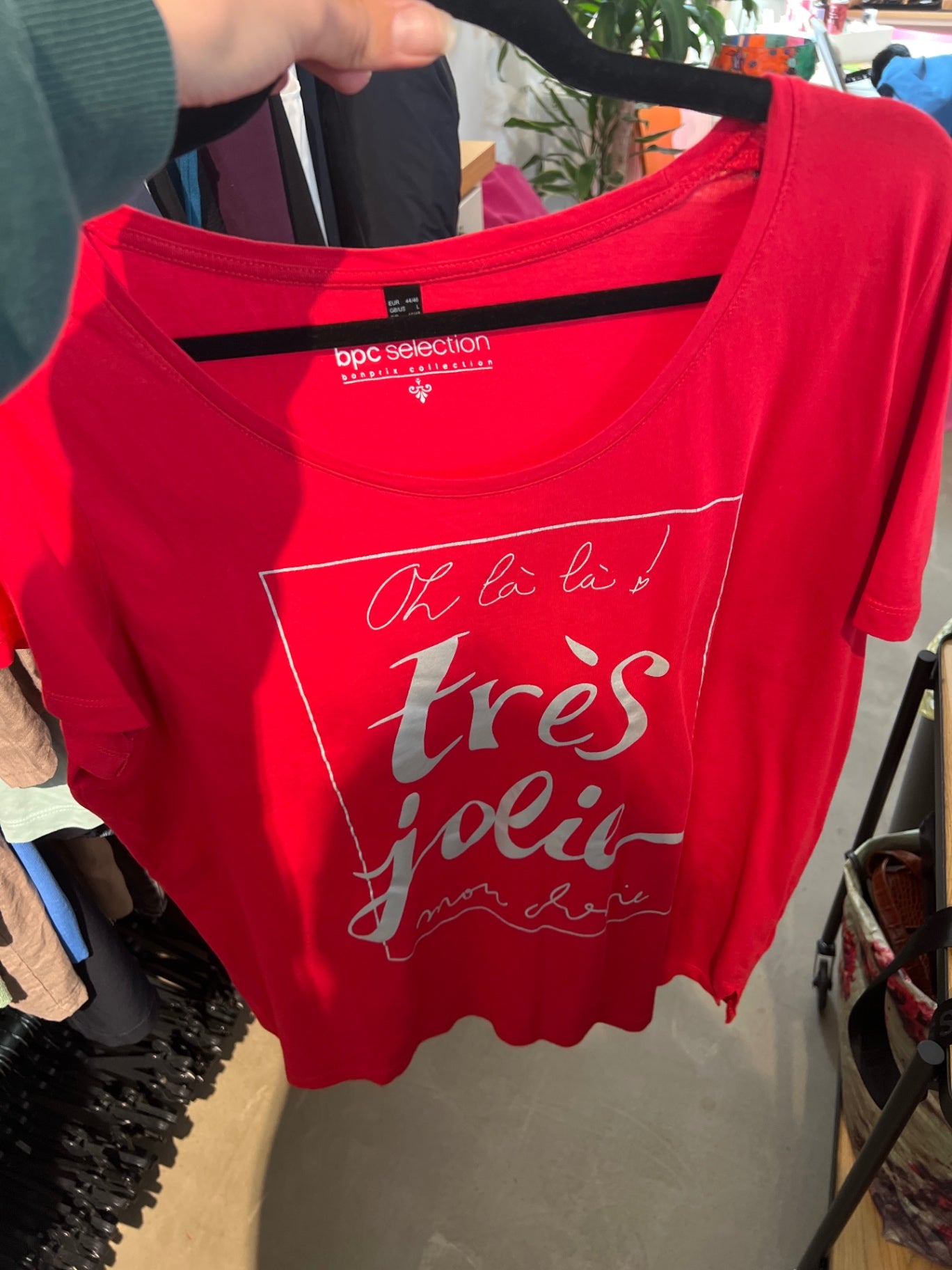 bpc selection T-Shirt Rot Gr.: 44/46